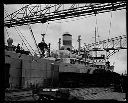 Loading scrap iron with magnet, 2/1938, #8223_1