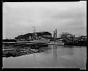 Ships at Port of Grays Harbor dock, 7/4/1938, #8232_1