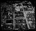 Aerial view of  Weatherwax High School and vicinity, 8/23/64, #46880_1