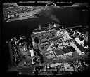 Weyerhaeuser sawmill with barge ZIDELL'S DELIGHT, 10/22/64, #47256_1