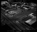 Aerial view of First Federal Savings and Loan Association of Hoquiam , 5/23/65, #48105_1