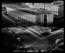 Aerial view of  Aberdeen Weatherwax High School, 11/17/65, #49143_1