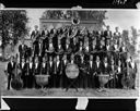 Aberdeen Weatherwax High School Band at Jantzen Beach Beach, Portland, Oregon, 7/11/1930, #11925_1