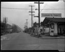 Intersection with service station and confectionary, circa 1931, #12044_1