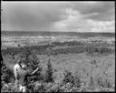 New Grays Harbor College site with Ed Van Syckle and member of board, 4/4/55, #29119_1