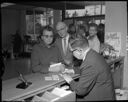 Banking at Seattle 1st National Bank Open House, 4/12/1961, #38840_1