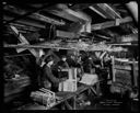 Packing red cedar shingles in Grays Harbor mill, circa 1929, #10017_1