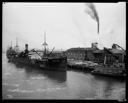 Ships MONTAUK and BOSTON MARU at mill, 10/2/1929, #11545_1