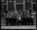 Group of boys at St. Mary's Roman Catholic Church, 4/13/1930, #11781_1