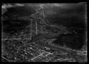 Aerial view of North Hoquiam and Hoquiam River , 1928, #1201_1