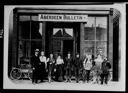 Aberdeen Bulletin with staff, circa 1910, #2066_1