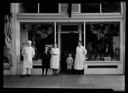 Stead's Cafe and confectionary with family group, circa 1919, #2067_1