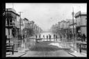 Flood, Heron St looking west from Wishkah Bridge, 1901, #2252_1