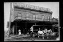 Carstens Packing Co. with men and horse team, About 1900, #2254_1