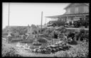 Pacific Beach Hotel exterior, The Castle rock garden, after 1929, #3225_1