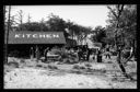 Kitchen of Sea Shore Camp at Copalis Beach, circa 1935, #3251_1