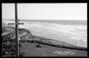 Pacific Beach Hotel waterfront with mileage sign, circa 1937, #3257_1