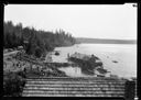 Pavillion on Lake Quinault, circa 1920, #3345_1