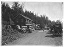 Quinault town center with store, 1925, #3399_1