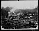 Lumber mill exterior at Malone, circa 1905, #4354_1