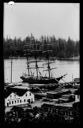 Ship M. P. GRACE at Washington Mill Co., Port Hadlock, circa 1905, #4575_1