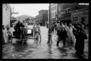 Joe Spencer in vintage car, October 1934 Aberdeen Flood, 10/1934, #13624_4