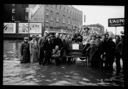 Men with vintage car in Aberdeen Flood, 10/1934, #13624_5