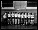 Gilmore Oil Co. basketball team group portrait, 2/1934, #13939_1