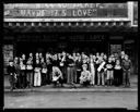 Junior Eagles with Aberdeen Theatre marquee, 3/4/1935, #14005_1