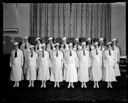 Ladies of Eagles drill team, 4/18/1935, #14060_1