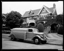 Bay City Fuel truck at 400 West 8th St. , 7/29/1937, #14970_1