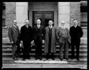 Group at Hoquiam City Hall, 11/4/1937, #15089_1