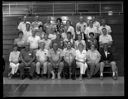 Reunion, Hoquiam High School, Class of 1950 group portrait , 8/25/1985, #69476_1