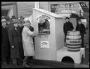 Hoquiam Rain Derby ticket booth, 2/4/1938, #15412_1