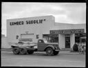 Neville's Expedition boat BOTANY on truckbed, 8/27/1938, #15870_1