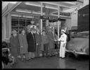 Ray Neinart Chevron Station opening, 3/5/1948, #24102_1