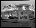 Huffman Motors Inc. Lincoln dealership exterior, 4/30/1949, #24918_1