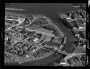 Aerial view of Wishkah River Bridge, 10/4/1941, #18998_1