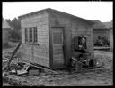 Native American home exterior at Taholah, 1/27/1942, #19103_1