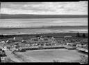 Aerial view, Playfield and Lamb Grays Harbor Co. plant  , 7/16/1942, #19628_1