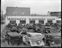 Whitney's Wrecking Yard with cars, 7/30/1942, #19651_1