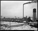 Harbor Plywood plant with snow, 3/22/1938, #15465_1