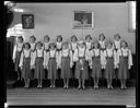 Moose Club? drill team group portrait with trophy, 8/1/1938, #15792_1