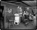 Interior of a Native American home at Oakville, 2/4/1942, #19144_1