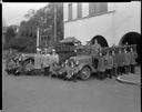 Montesano Firefighters with fire engines, 10/1943, #20582_1