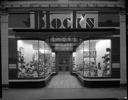 Block's shoe store exterior, 1/31/1948, #24026_1