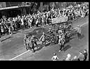 Aberdeen Fire Dept. Old Tiger fire engine, parade Wishkah St., 4/16/1938, #15545_2