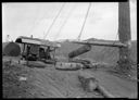 Logging at Smith Creek, Harbor Logging Co. landing and loading logs, 1947, #23661_6