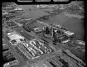 Aerial View of Anderson & Middleton mill with Wishkah and Chehalis Rivers, 5/7/1949, #24949_1