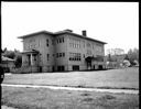 Cosmopolis School exterior, 5/7/1959, #34360_1